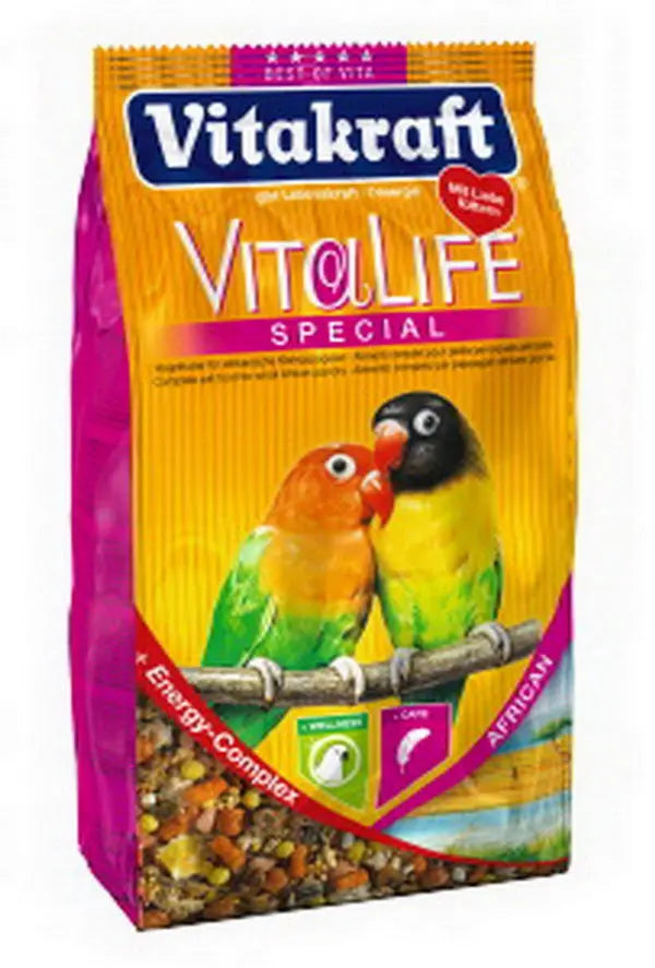 African Dværgpapegøje 750 g
