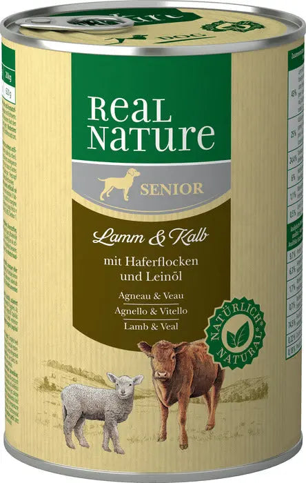 Senior, dåse lam & kalv 400 g