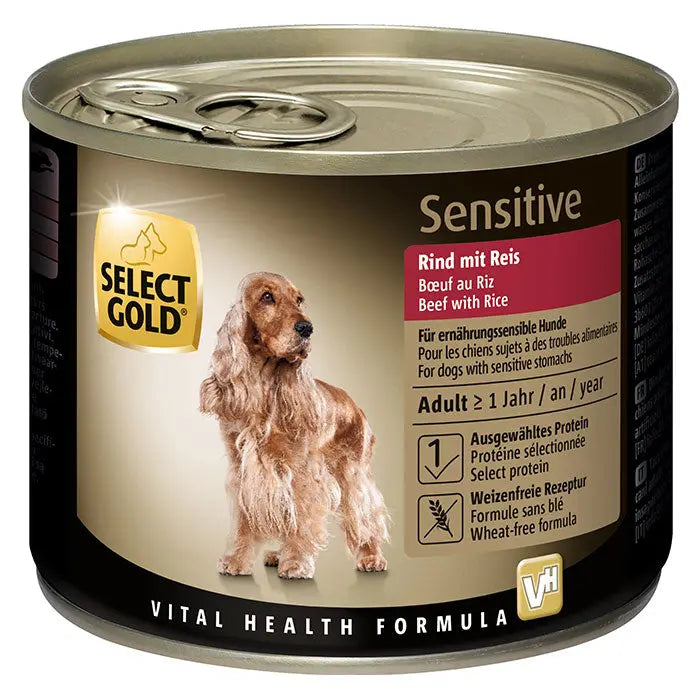 Adult Sensitive, dåse okse & ris 200 g