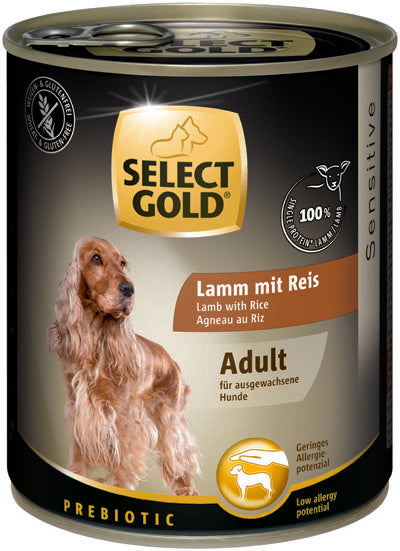 Adult Sensitive, dåse lam & ris 800 g