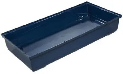 Bund til gnaverbur 122 x 58 x 16 cm blå