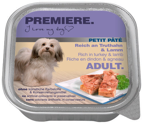 Adult Petit Paté, alu-bakke kalkun & lam 150 g