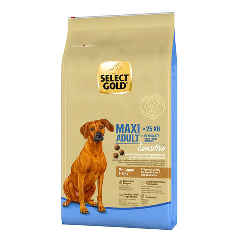 Adult Sensitive Maxi lam & ris 12 kg