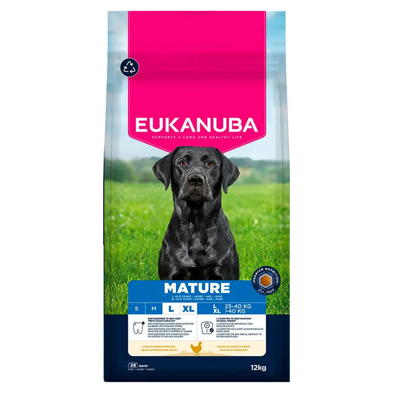 Mature & Senior large kylling 12 kg