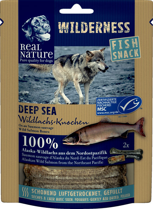 Adult Wilderness Deep Seasnack vildlaks m/skind 70 g