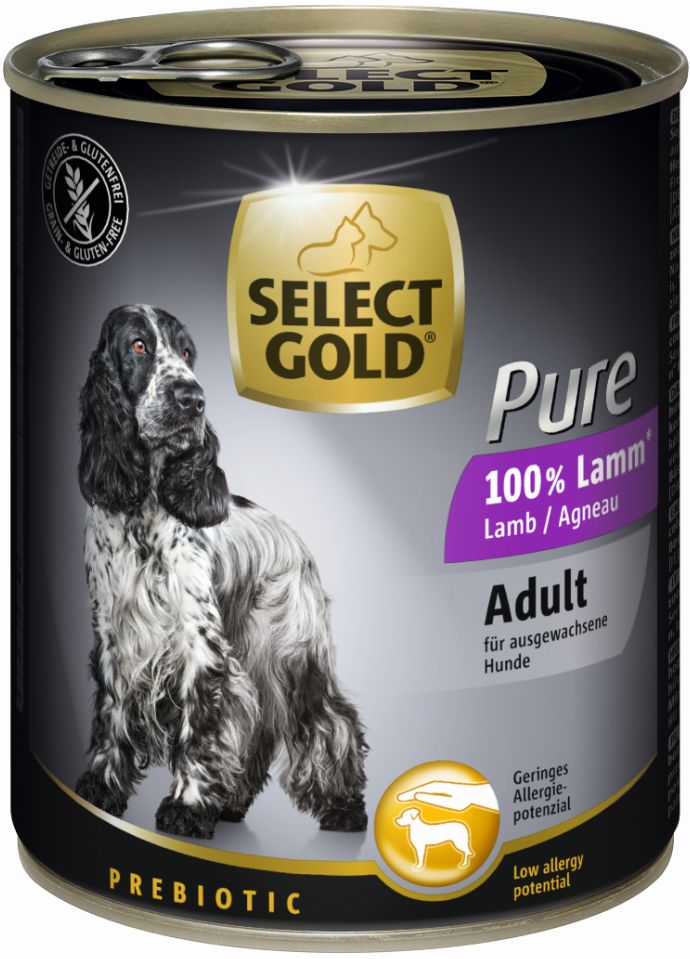 Adult Pure, dåse lam 800 g