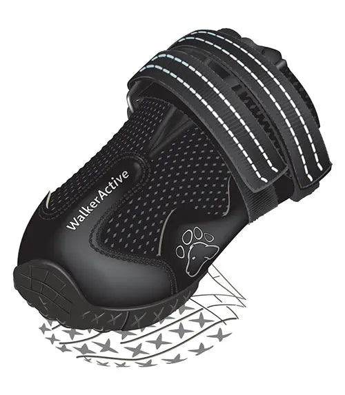 Hundesko Walker Active S/M 2 stk sort