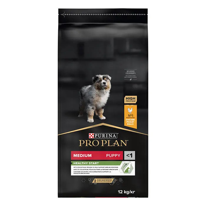 Puppy Medium Healty Start kylling 12 kg