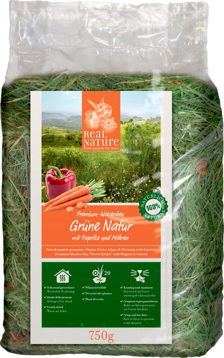 Gnaverhø Green Nature peberfrugt & gulerod 750 g