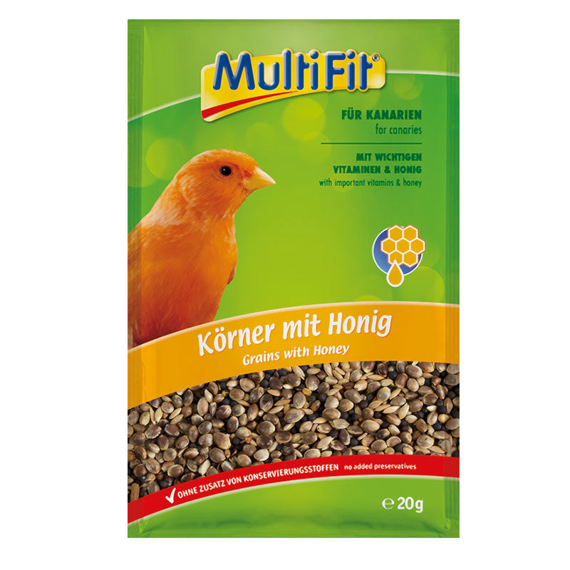 Korn kanariefugl 20 g honning
