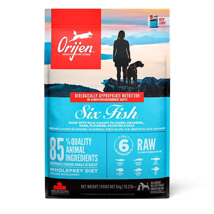 Adult Six Fish 6 slags fisk 6 kg