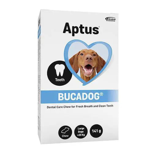 BUCADOG tyggelapper large, 141 g (7-10 stk/pk)