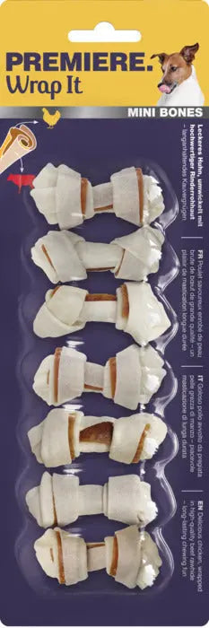 Wrap It Mini Bones kylling 7 stk