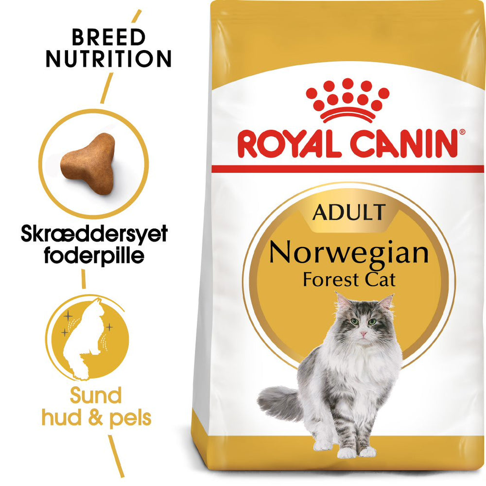 Adult Norsk skovkat tørfoder