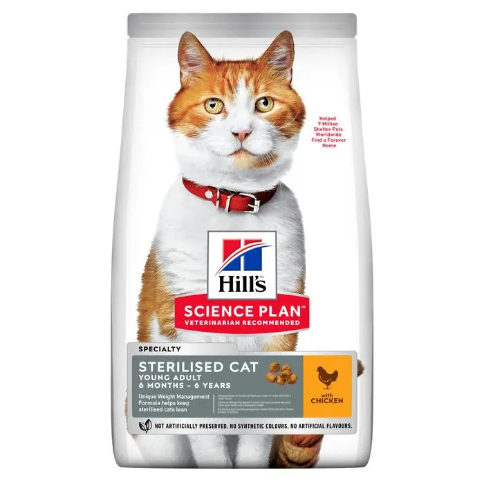 Young Adult Sterilised kylling 3 kg