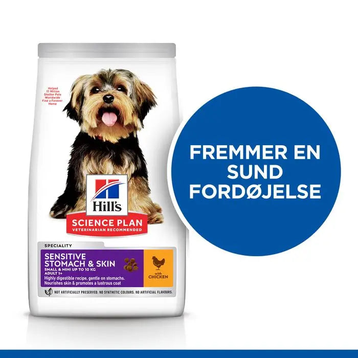 Adult Small & Mini Sensitive Stomach & skin 1,5 kg