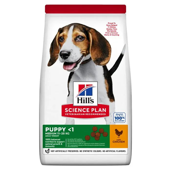 Puppy Medium kylling 14 kg