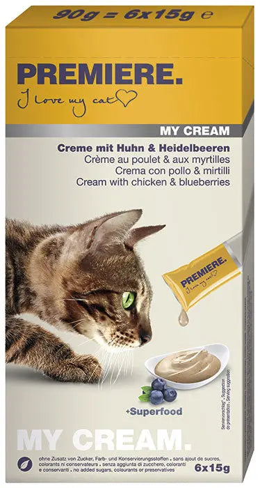 My Cream kylling & blåbær 6x15 g