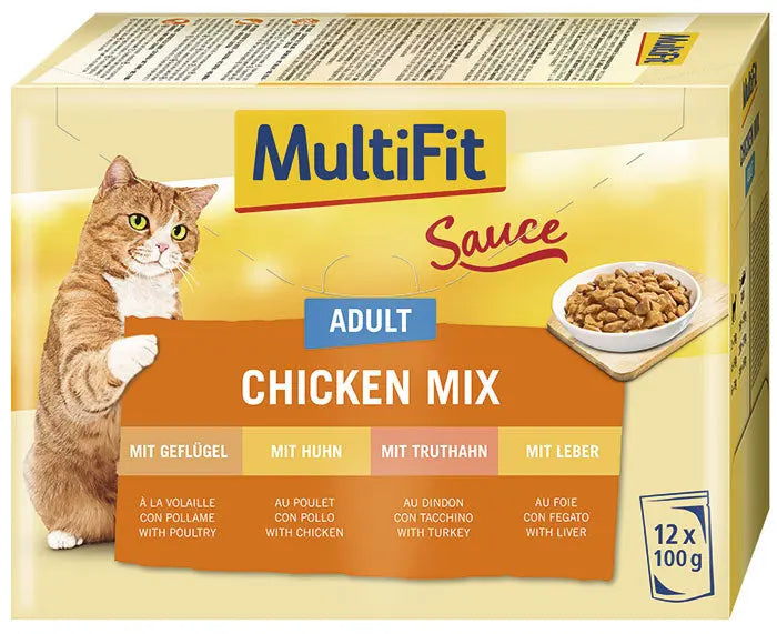 Adult Sauce, menuboks kylling mix 12x100 g