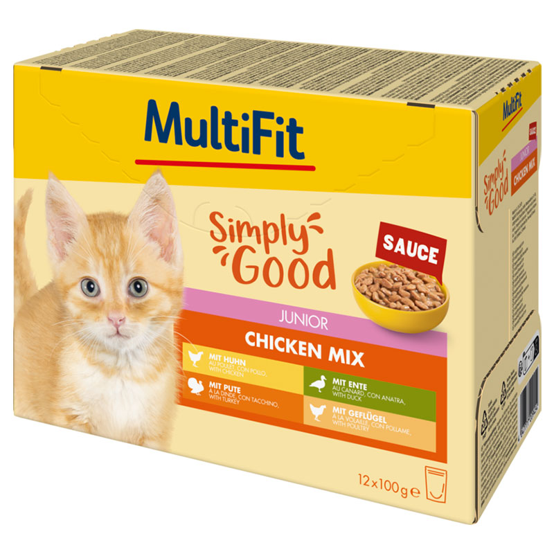 Junior Sauce, menuboks kylling mix 12x100 g