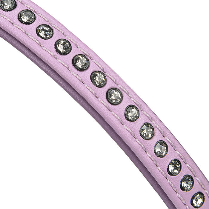 Kunstlædersele Deluxe XS rosa