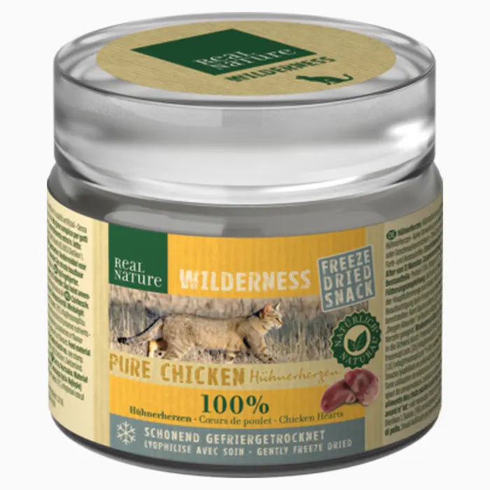 Wilderness frysetørret snack Kylling hjerte 25 g