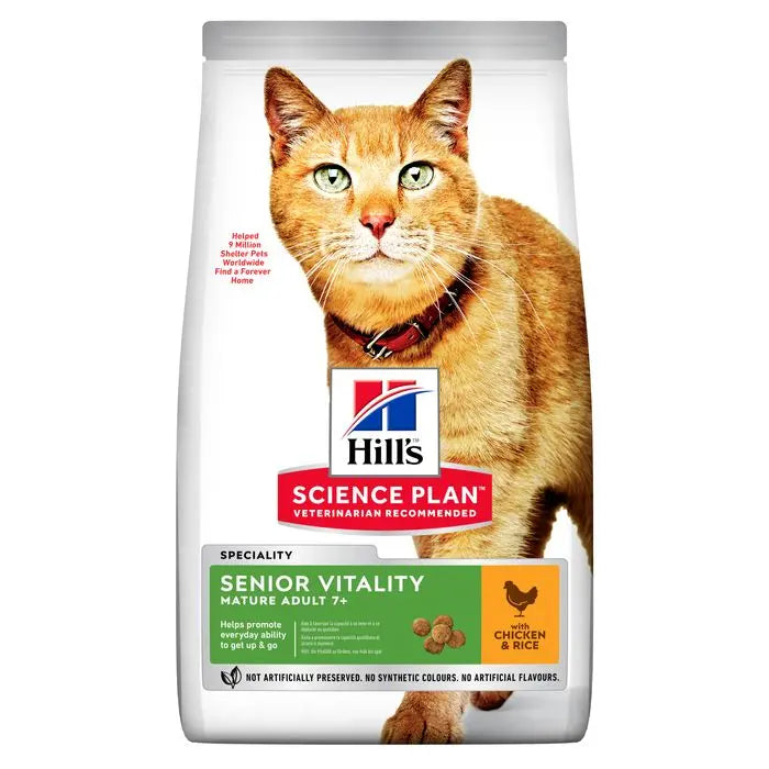 SP Feline Senior Vitality kylling & ris 7 kg
