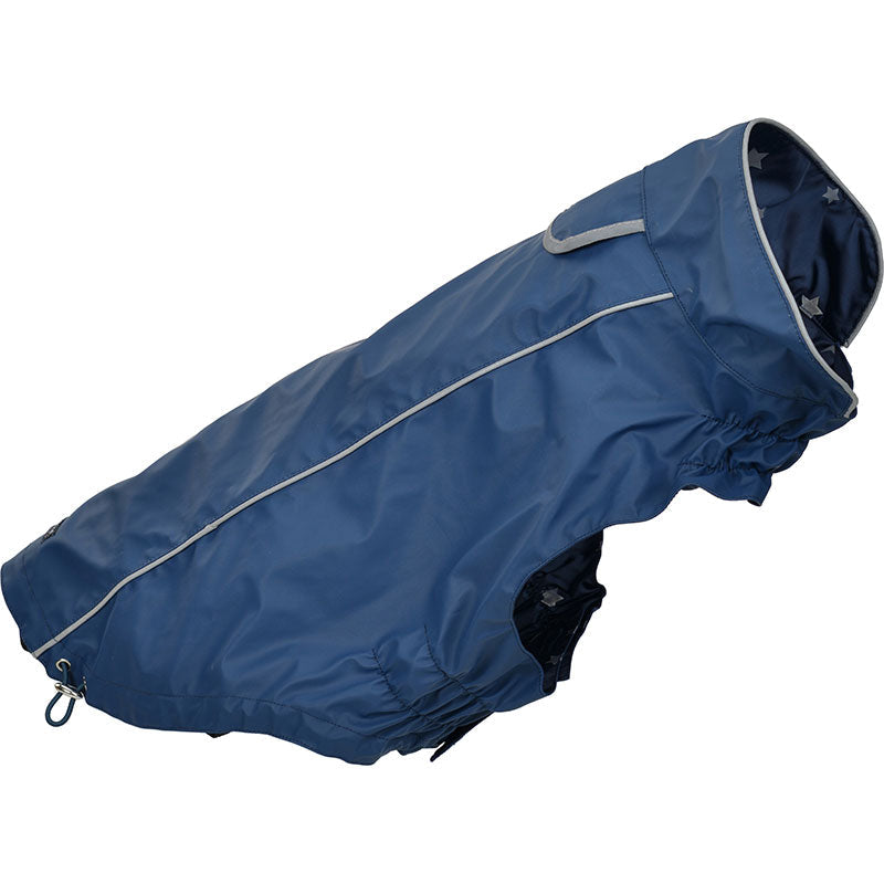 Vendbarjakke 36 cm blå