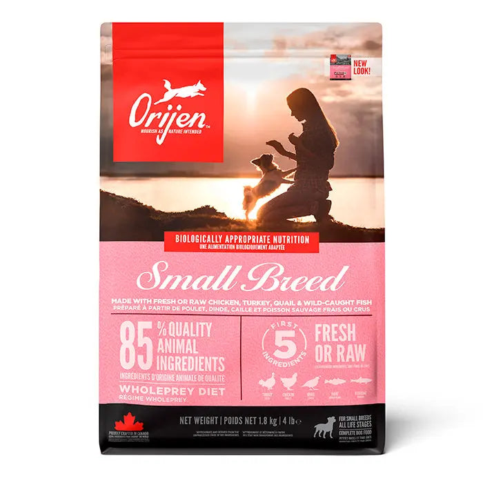 ORIJEN Small Breed Kalkun, kylling og fisk 1,8 kg