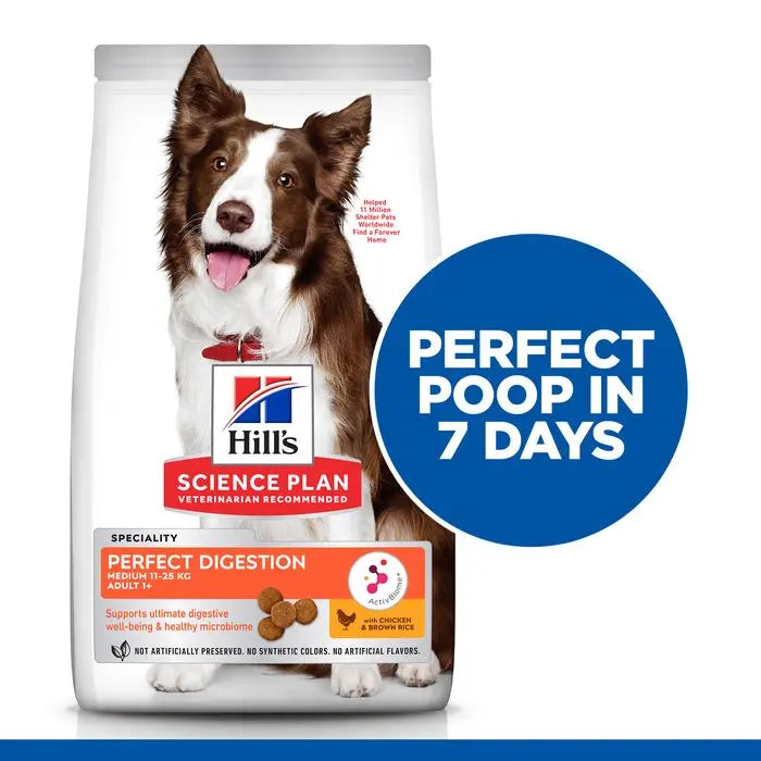 Perfect Digestion Medium Adult kylling & brune ris 14kg