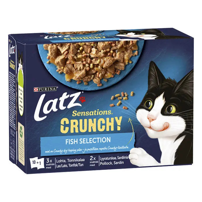 LATZ Sensations Crunchy Fish Gelé 10x85 g