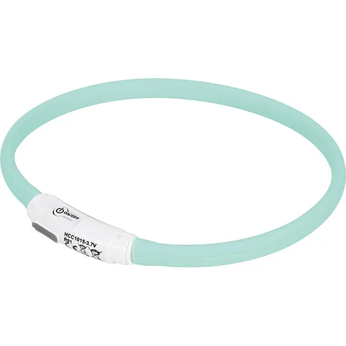 Lyshalsbånd Blinking Candy 45 cm turkis