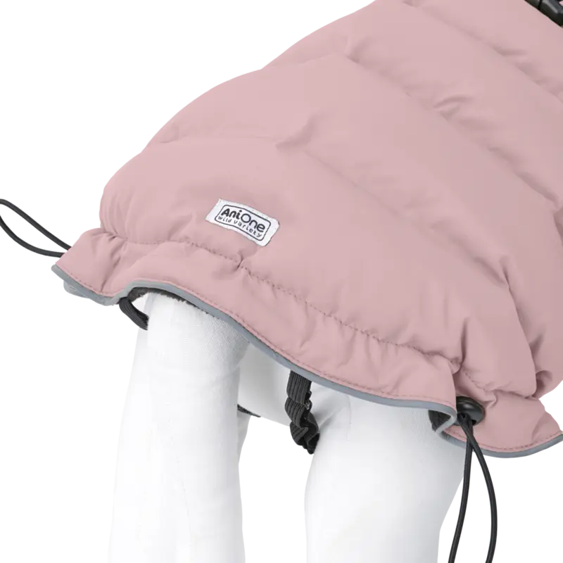 Vinterjakke Delia 65 cm rose