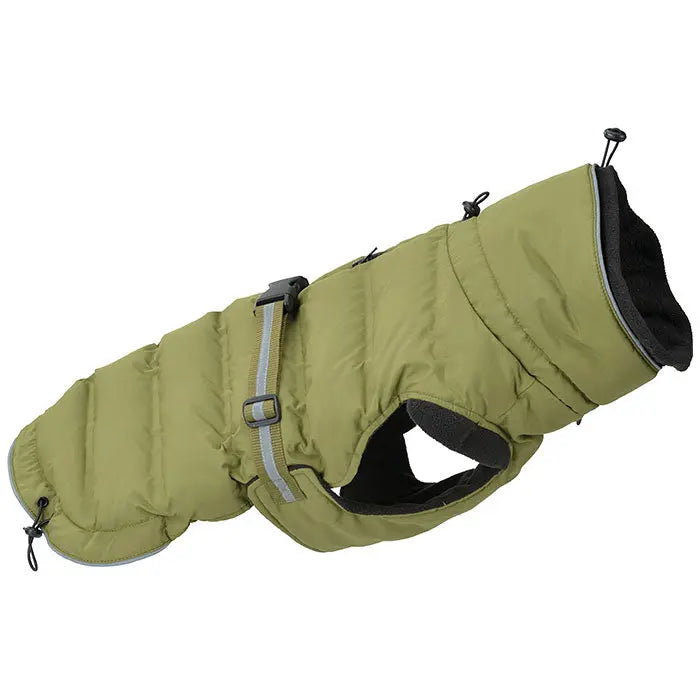Vinterjakke Delia 32 cm grøn