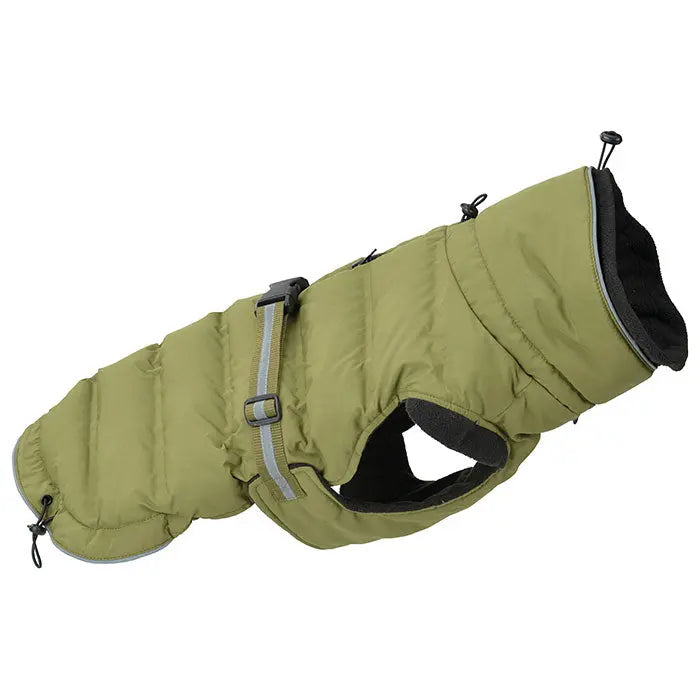 Vinterjakke Delia 36 cm grøn