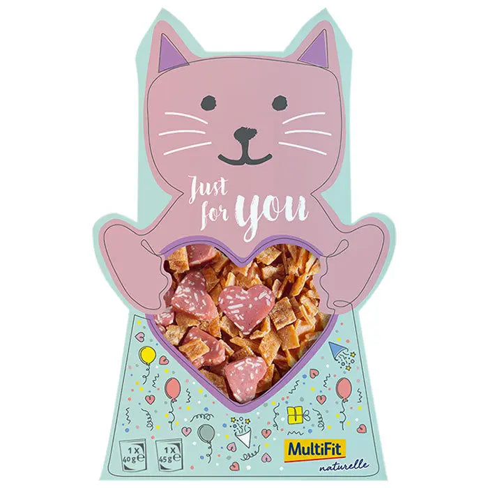 Celebration cat box Naturelle box 100g