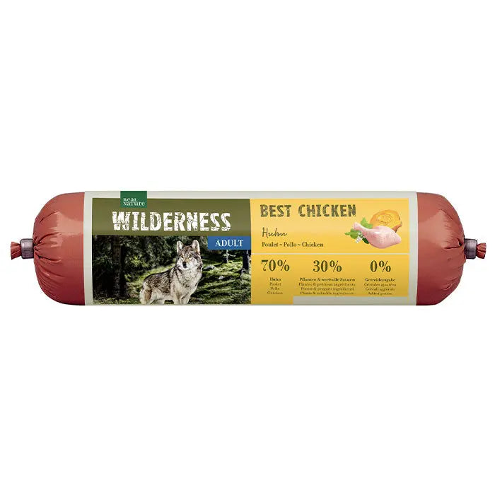 Adult Wilderness best Kylling 800 g pølse