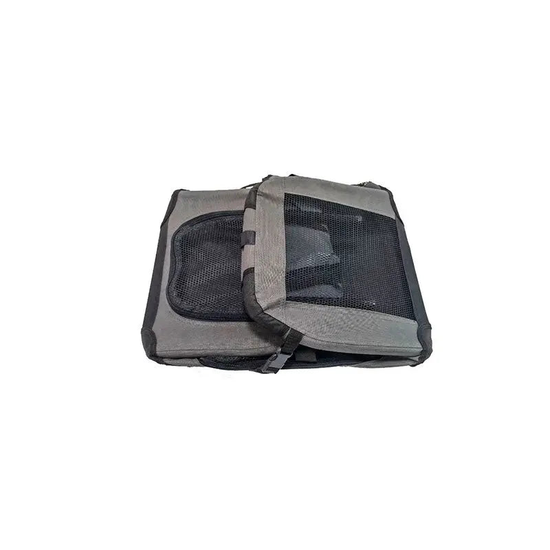 Transportbur Foldbar XXL 91x63x63 cm grå