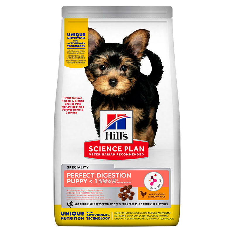 Puppy Digestion small&miniKylling og brune ris 1,5 kg