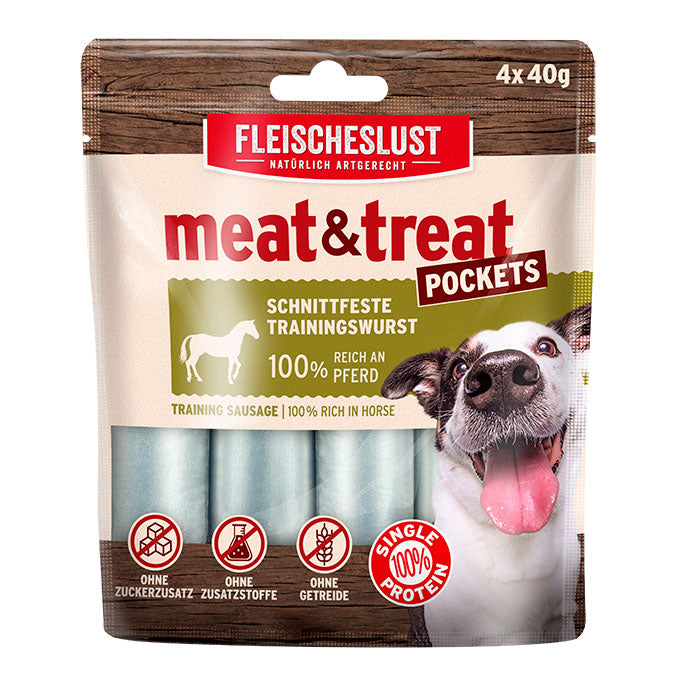 Adult patepølse hest 4x40 g