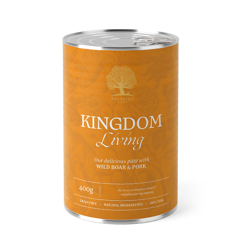 Adult Paté Kingdom Living vildsvin 400 g