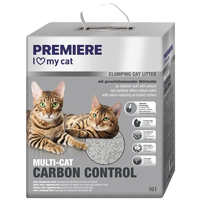 Kattegrus Carbon Control klumpende 10 l
