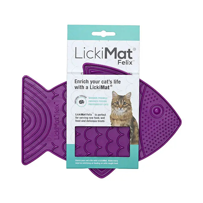 Lickimat Felix 22 cm lilla