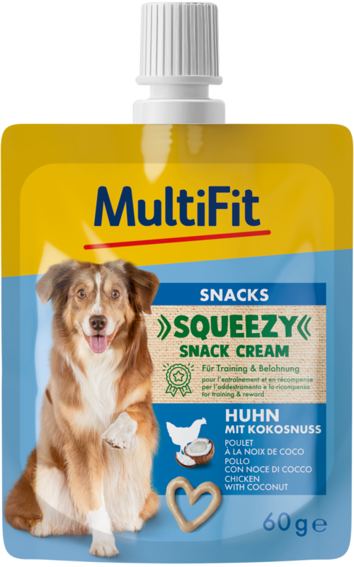 Squeezy snack Cream kylling, kokos 60 ml