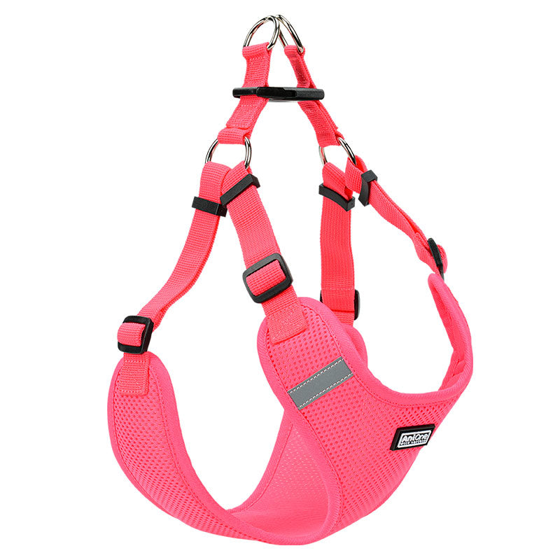 Nylonsele mesh 28-40 cm pink