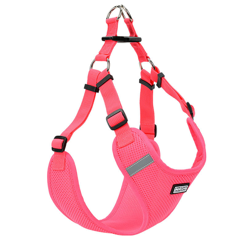 Nylonsele mesh 32-46 cm pink