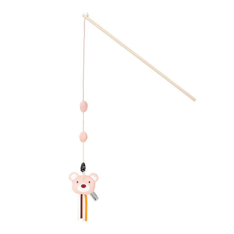 Drillepind Pepe & Kitty40 cm lyserød