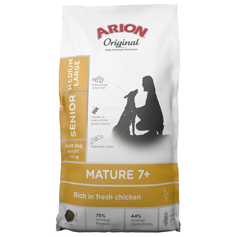 Senior Orginal Mature 7+ Medium/Large kylling 12 kg