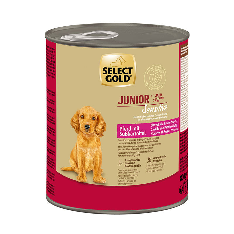 Junior Sensitivehest, sød kartofel  800g