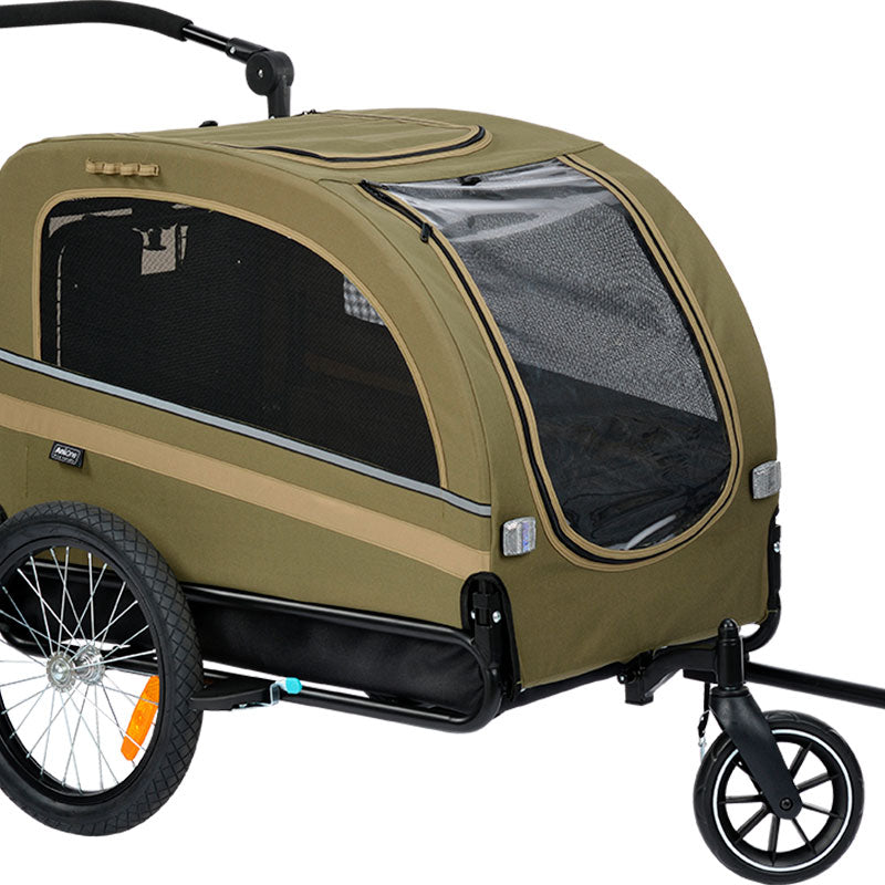 Cykelanhænger m/walkingkit